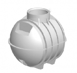 Емкость пластиковая под бытовые стоки 1400 л