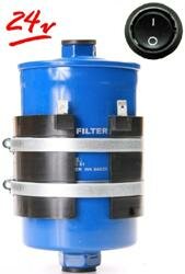 Подогреватель топливного фильтра, 24В, с кнопкой